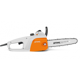 STIHL - Recomendada para atividades de corte de lenha, poda, serviços leves  e uso ocasional em pequenas propriedades, a motosserra STIHL MS 170 possui  elementos que facilitam a operação, além do desenho