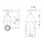 Registro de gaveta 3/4" Nova Pertutti