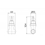 Registro de gaveta DocolBase 1/2"