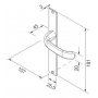 Fechadura ZM Serralheiro Magnum ESP 661 22SE CTZ-55 - Pado